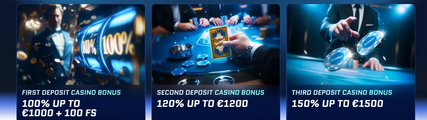 Scored Casino Bonuses and Promotions